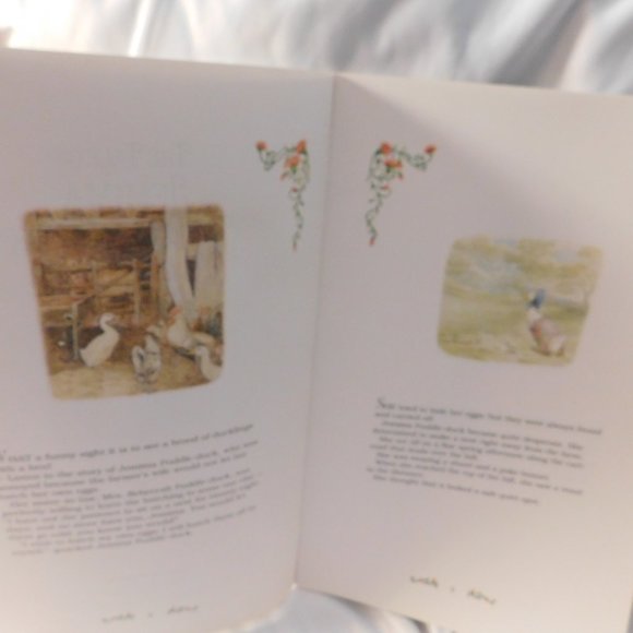 BEATRIX POTTER JUMBO STORY BOOKS SQUIRREL NUTKIN PUDDLE DUCK MR. JEREMY FISHER - Picture 11 of 11